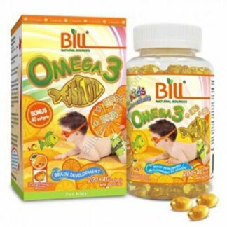 Bill natural sources 儿童香橙味鱼油 500毫克 240粒软胶囊