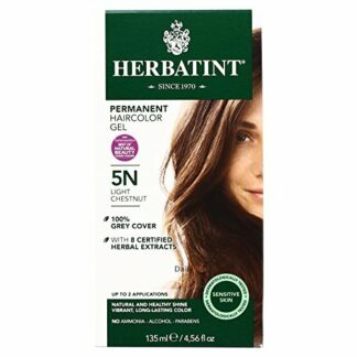 Herbatint 永久草本发色凝胶，浅栗色，5N，1 件 1包 