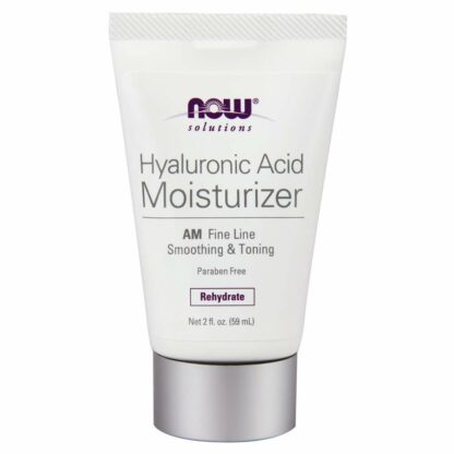 NOW Hyaluronic Acid Moisturizer, 2-Ounce