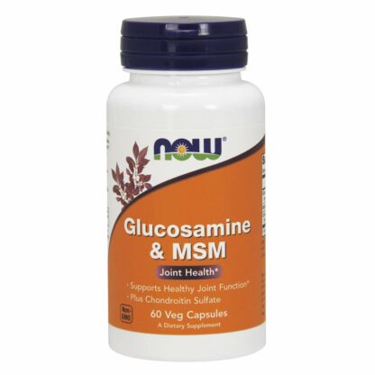 NOW, Glucosamine & MSM 60 caps