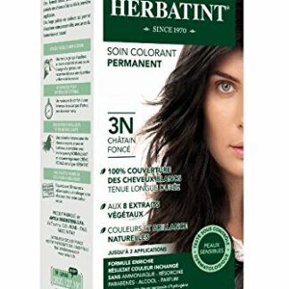 Herbatint Permanent Herbal Haircolor Gel, 3N Dark Chestnut, 4.5 Ounce