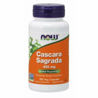 NOW Foods Cascara Sagrada 450 毫克 100 Capsules 100