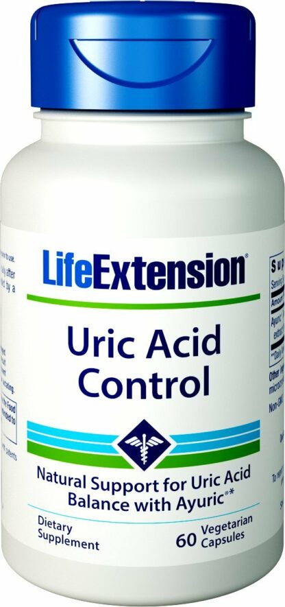 Life Extension - 尿酸控制 - 60 素食胶囊