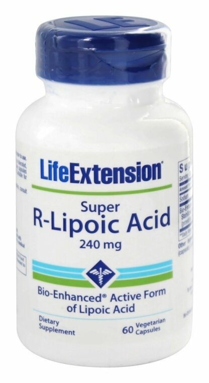 Life Extension, SUPER R-LIPOIC ACID - 60 VEGETARIAN CAPSULES