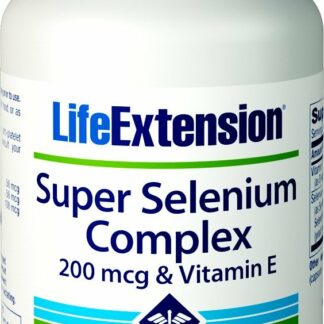 Life Extension 优质 硒 复合物 膳食补充剂 200 微克 180 粒胶囊 100ct 100