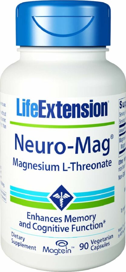 Life Extension - NeuroMag镁L-Threonate - 90 素食胶囊