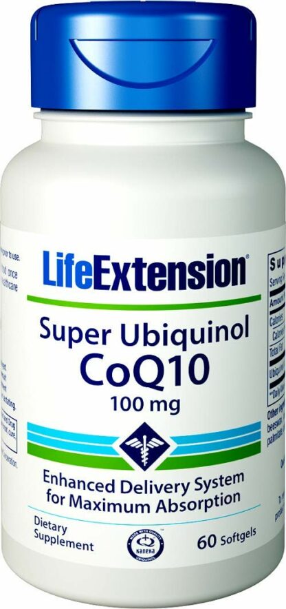 Life Extension Super Ubiquinol 辅酶Q10 100毫克，60粒软胶囊