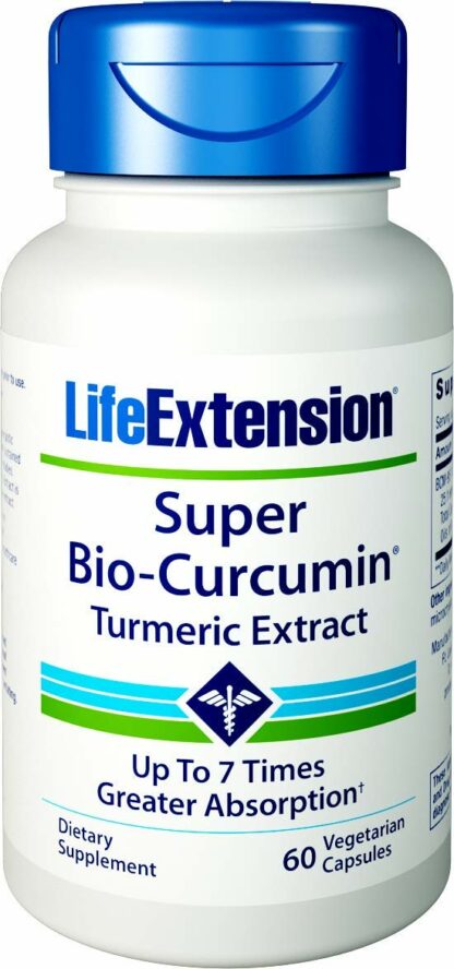 Life Extension - 超级生物姜黄素 - 60 素食胶囊