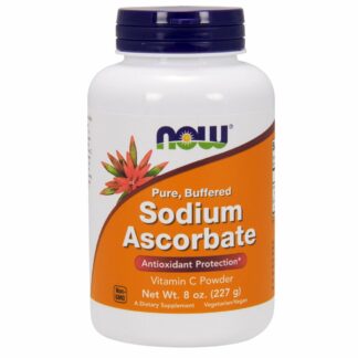 NOW Foods - 100% Pure Buffered Sodium Ascorbate - 8 oz.