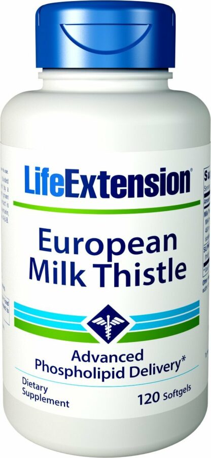 Life Extension - 欧洲牛奶蓟 - 120软胶囊
