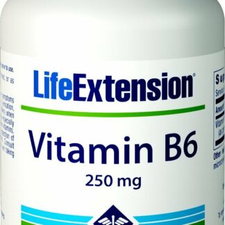 Life Extension 维生素B6素食胶囊 250mg，100粒