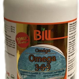 Bill natural sources 康加美Omega 3-6-9 鱼油，120粒