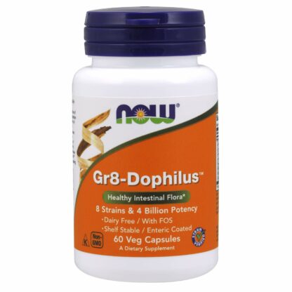 NOW Foods - Gr 8 Dophilus - 伤寒上漆 - 60 素食胶囊