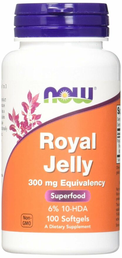 Royal Jelly 100颗软胶囊 - Now Foods