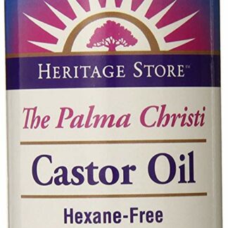 Heritage Store Castor Oil, 8 Ounce 