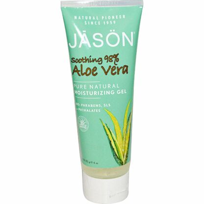 杰森自然产品 - 芦荟维拉 98%润湿的胶凝体 - 4盎司