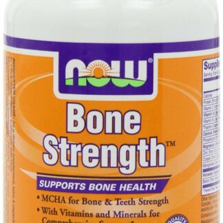 NOW Bone Strength, 120 Capsules (Pack of 2)