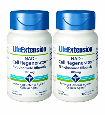 Life Extension Nad +再生剂烟酰胺核苷30 X 2