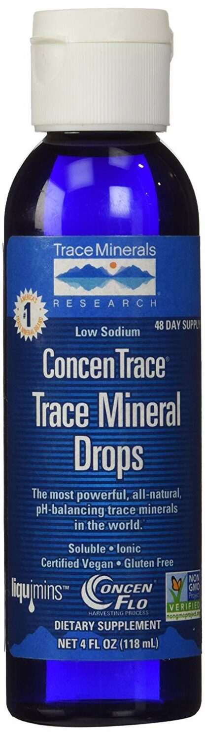 Trace Minerals Research, ConcenTrace Trace Mineral Drops 4 oz