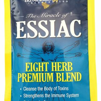 Essiac Tea, Eight Herb Upgraded Formula, Certified Organic Essiac, Certified by QAI, San Diego, Eight 1 Oz. Packets Makes 8 One Quart Bottles (1 Gal.) Essiac Tea!, 64 Day Supply!