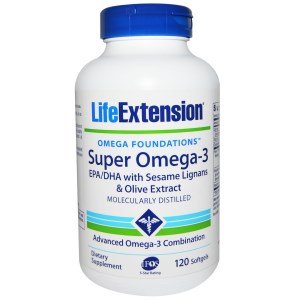 Life Extension - Super Omega-3 EPA/DHA EntCt 120 softgels