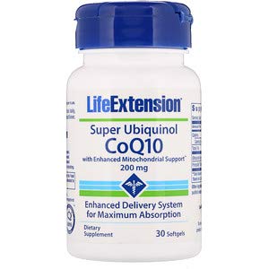 Life Extension, Super Ubiquinol CoQ10, 200毫克, 30 粒00