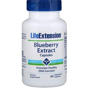 Life Extension, 蓝莓提取物胶囊，60粒素食胶囊