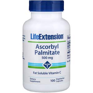 Life Extension, Ascorbyl Palmitate, 500 mg, 100 Vegetarian Capsules