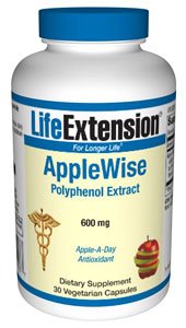 Life Extension - Apple Wise Apple Polyphenol Extract - 30 Vcaps (Pack of 3)