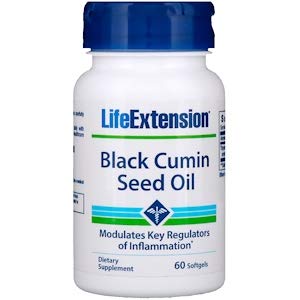 Life Extension, 黑棉籽油胶囊，60粒