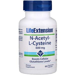 Life Extension, N-乙酰-L-半胱氨酸，600 毫克，60 粒素食胶囊