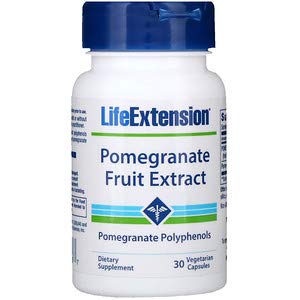 Life Extension, Pomegranate Fruit Extract, 30 Vegetarian Capsules