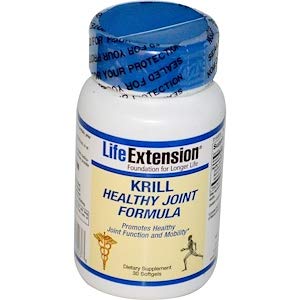 Life Extension, 南极磷虾，健康关节配方，30粒胶囊