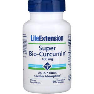 Life Extension, 超级生物姜黄素 素胶囊 60粒, 400 mg,