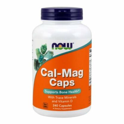 Now Foods Cal-Mag caps, 240 caps (Multi-Pack)