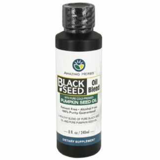 Amazing Herbs - 黑种子&南瓜籽油混合 - 8 fl. 盎司