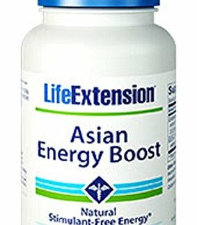 Life Extension - Asian Energy Boost - 90 Vegetarian Capsules