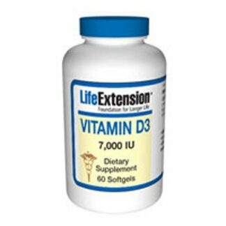 Life Extension - Vitamin D3-7000 Iu - 60 Softgels (Pack of 2)