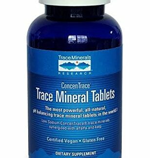 Trace Minerals Research Trace Mineral Tablets, Low Sodium, 300 Tablets