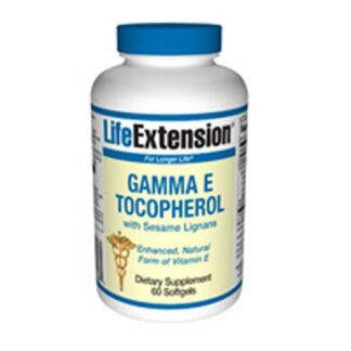 Life Extension - Gamma E Tocopherol With Sesame Lignans - 60 Gels (Pack of 2)