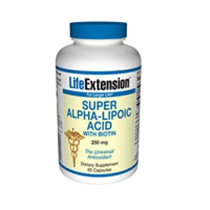 Life Extension Alpha Lipoic with Biotin, 60 ct (Pack of 2)