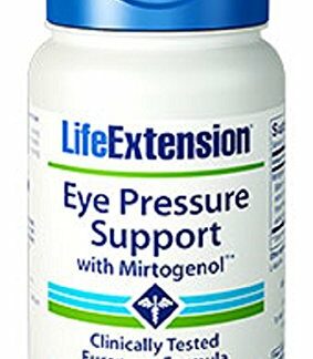 Life Extension 眼部压力支撑，配有 Mirtogenol 120 毫克 30 30