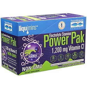 Trace Minerals Research - Power Pak Acai Berry, Non-GMO 30 packets [Health and Beauty]