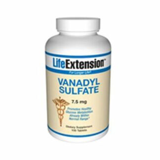 Life Extension - Vanadyl Sulfate - 7.5 Mg - 100 Tabs Pack Of 2