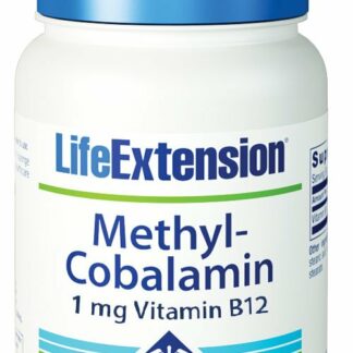 Life Extension - MethylCobalamin香草味道1毫克。60锭剂