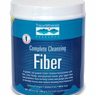 Trace Minerals Complete Cleansing Fiber, Net Weight. 8.5 Ounce