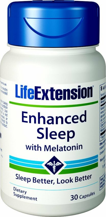 Life Extension - 改进的自然与Melatonin - 30 胶囊