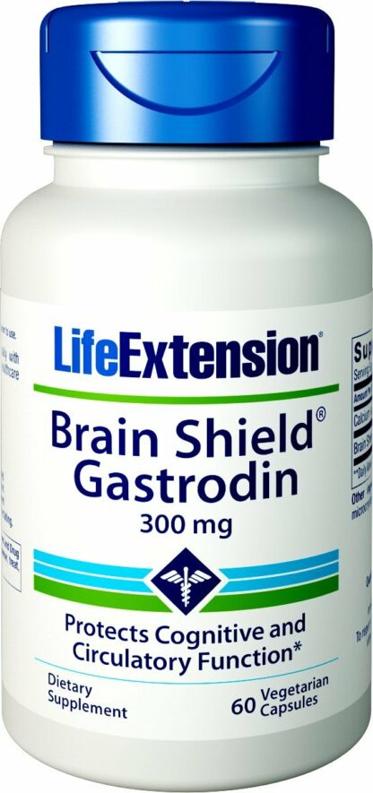 Life Extension - 脑子盾Gastrodin - 60 素食胶囊