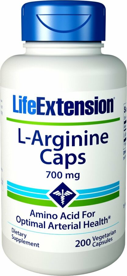 Life Extension - L-Arginine Caps - 200 Vegetarian Capsules