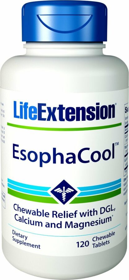 Life Extension - EsophaCool - 120咀嚼片